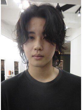 ガレージ バイ グリーン 原宿 表参道(Garage by green) 【HYUGA】グランジパーマ