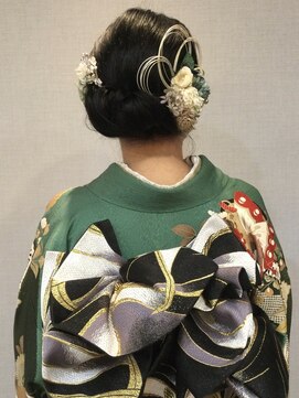 レマンドラムール(les mains de l'amour) ヘアセット