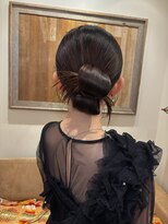 ヘアー テクニカ(hair Technica)&nbsp;【かえで】お飾りなしでも映えるヘアセット/岡山ヘアセット/大元