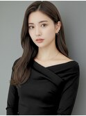 30代大人可愛い*くびれミディ×チョコブラウン