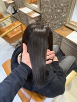 ルフュージュ バイ プロデュース 相模大野店(Refuge by Produce)&nbsp;【人気No1/白髪ボカシ】カット+白髪ぼかしカラー【髪質改善】