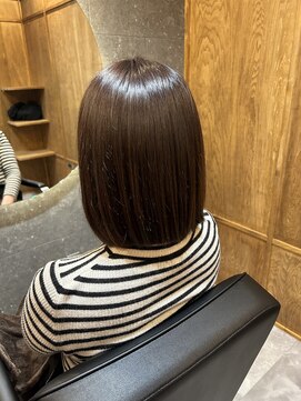 トゥーリ 大野城下大利店(tuuli) 乾かすだけでまとまるボブ