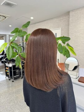 hair design G-Reiz【ジーライツ】 春に向けて!暖色オレンジブラウンカラー!