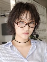 テクネ 天神大名(techne)&nbsp;天神大名顔周りレイヤーカットミディアムボブタッセルボブパーマ