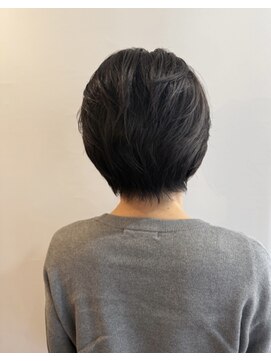 ピュアソウル(Pure Soul) 直毛さん　カットで髪は変わる！ショートボブ
