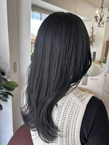 アミュレ ヘア サロン(Amule hair salon)&nbsp;色もち抜群なブルーブラック2026イルミナカラースターダスト