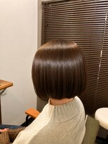 クロム(CHROM) ミニボブ20代30代40代髪質改善白髪染め入間