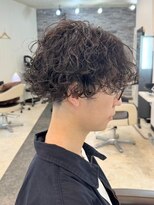 ガーデン 小山店(garden)&nbsp;宇都宮メンズカットメンズパーマ波巻きスパイラルパーマツイスパ