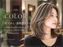 アルテ ヘア(Arte hair)の雰囲気（白髪ぼかし・透明感カラー髪のお悩みから似合わせまでおまかせ）
