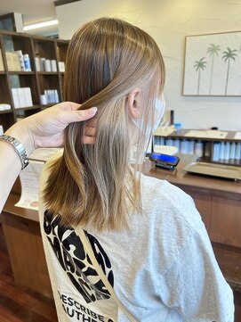 美容室 ルチア ハワイ(Luccica HAWAII) ベージュカラー
