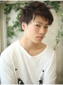 少年ぽさを残しつつ、落ち着きを与えた今旬パーマヘアー 巣鴨店