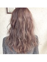 フェリシータ 緑地公園店(felicita) ラベンダーピンクベージュシルバーカラーフェザーバング