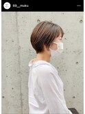髪質改善したのちに初ショート