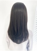 《'ekolu横山》うる艶髪/抜け感ナチュラルストレート/ノームコア