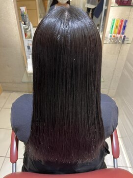 エム インターナショナル 春日部本店(EMU international) 艶が出過ぎる酸性ストレート