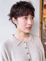 【morio原宿】マッシュパーマ　くるくる外国人風パーマ　宮本