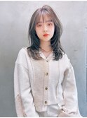 【ARTE表参道/青山】モテ髪ミディアム×ブリーチなし透明感