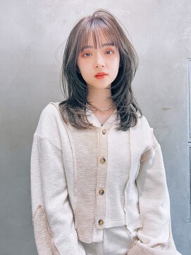 アルテ(ARTE) 【ARTE表参道/青山】モテ髪ミディアム×ブリーチなし透明感