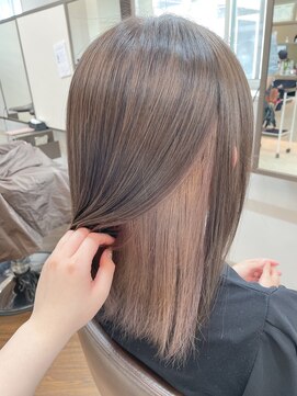 アプシー 三田駅前店(Apsee) ミルクティーベージュ/インナーカラー