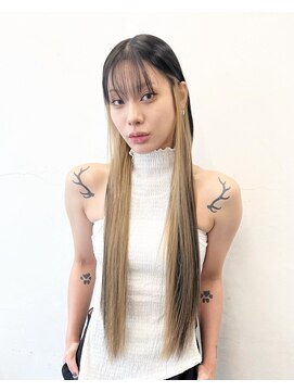 ココ 本八幡(KOKO) #黒髪#小顔#クラゲヘアー#オリーブグレー#ココアベージュ#美髪