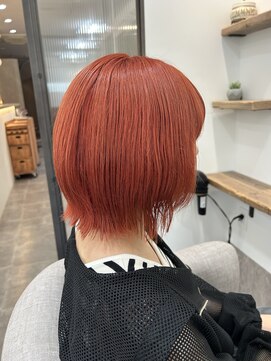 シア 新越谷店(SHEER) ピンクオレンジカラー