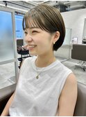 ◯大人可愛い耳かけコンパクトショートボブ20代30代40代