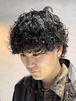 ブラック 渋谷(BLUCK) 渋谷駅徒歩6分メンズサロン 【カット＋パーマ】