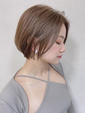 ナツヤ(NATSUYA) 前髪なし大人ショートボブ20代30代40代表参道