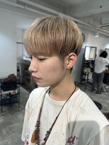 イリ 梅田(ili) 【kento限定カラー】ブロンドマッシュ