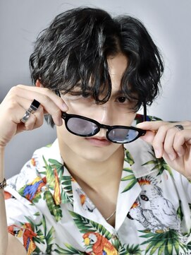 リップスヘアー 梅田アネックス(LIPPS hair) グロスウェーブセンターパート