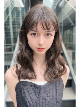 リークフー(Ree cu fuu) レイヤーカット オリーブベージュ ミルクティーベージュ藤沢