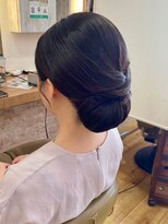 ナンプウ(Nanpu)&nbsp;和装と相性◎大人タイトシニヨン