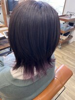 ルーフ ヘア アンド リラクション(RooF Hair and Relaxation)&nbsp;インナーパープル