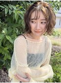 【マロンベージュ】×【ボブ】/伊勢崎