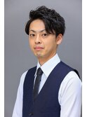 アップバングビジネススタイル