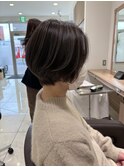グレージュハイライト・白髪ぼかし