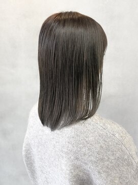 メグロ 相模大野(MEGURO) 白髪ぼかし/ミニウルフ/チェリーブラウン/ホワイトグレージュ155