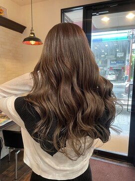 ボアップ 難波店(boappu) #イルミナカラー#ブラウン#髪質改善