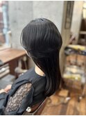 艶髪ロングウルフ×黒髪《骨格矯正》くびれヘア[20代30代40代]