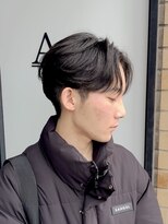 アノ(Ano.)&nbsp;大分ニュアンスパーマセンターパートフェザーパーマ毛流れパーマ