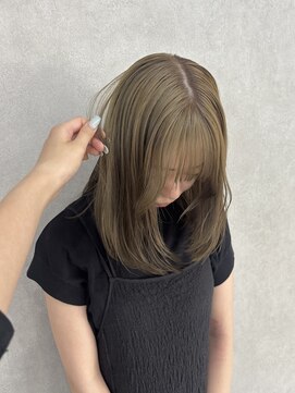 フランチェスカドットボブ(francesca.bob) Olive gray