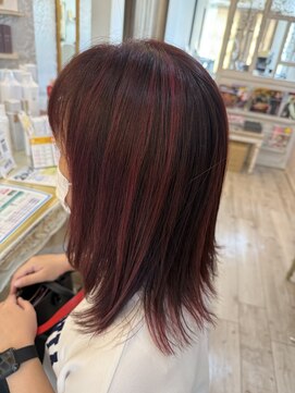 ハグエヴェック(HUG AVEC) チェリーレッド