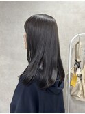 くびれヘア/ヘアセット／レイヤーカット/ブリーチカラー
