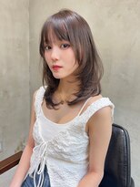 エイチ(H eitf) H【eitf】原宿.表参道/レイヤーカット/グレージュ