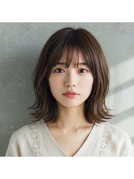 コトナ 越谷店 前髪あり耳掛け丸みくびれショートボブ20代30代40代50代越谷