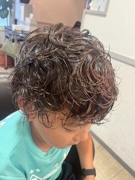 オッジ ヘアー 深谷店(Oggi Hair) キッズパーマ　9月