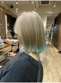 透明感×遊び心のあるインナーカラー