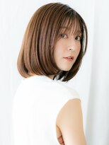 カバーヘア ブリス 上尾西口店(COVER HAIR bliss) オリーブブラウン大人美人ボブディ//上尾20代30代40代