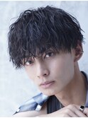 【RIRON】メンズマッシュ×シャドウパーマ
