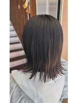 アヴァンス 天王寺店(AVANCE.)&nbsp;【外はねボブ】×【グレーブラウン】